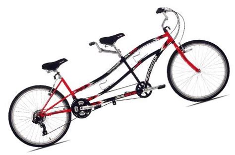 Red Dual Drive Tandem Bikes Kent Northwoods Tandem Bike Bikes For