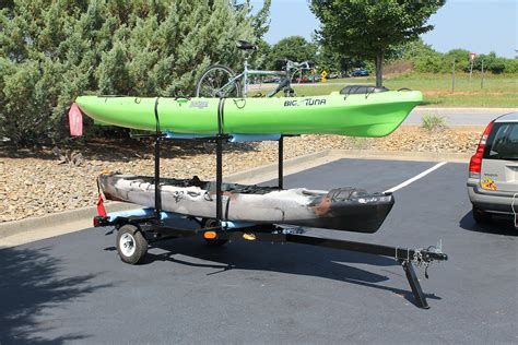 Multi Sport Multi Rack Kayak Trailer By Right On Durable Transporting