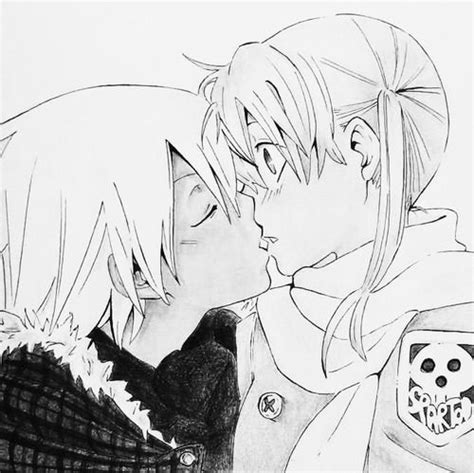 Soul Eater Soul And Maka Kiss Manga