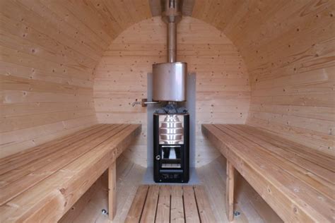 2 4 Person Barrel Sauna W20 Bzb Cabins