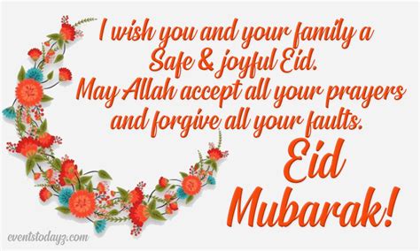 Happy Eid Mubarak Wishes Greetings Quotes And Messages