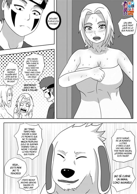 Sakura X Akamaru Studio Oppai Ver Porno Comics