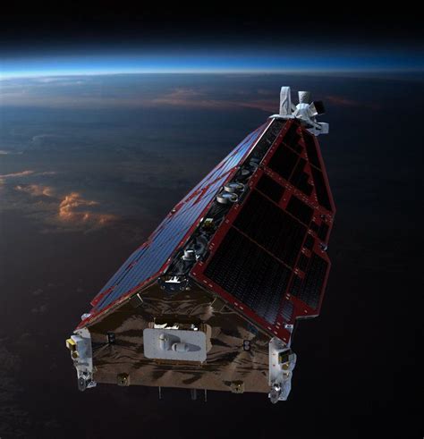 Front Of Swarm Satellite Swarm Is Esas First Earth Observation