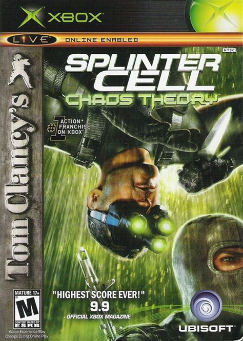 Tom Clancy S Splinter Cell Chaos Theory Cover Or Packaging Material