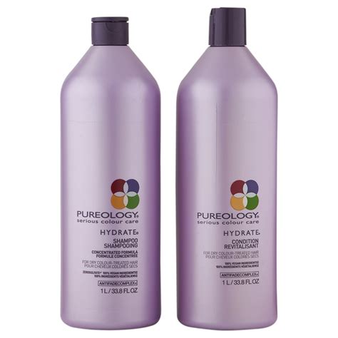 Pureology Pureology Hydrate Shampoo And Conditioner 1 L