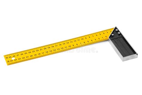 Construction Square Triangle Ruler Stock Photo Image 49612362
