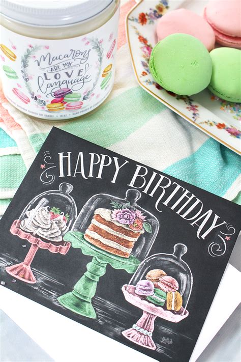 Celebrate each year of someone's life with a customized diy card. May Happy Mail Idea: Birthday Fun - Lily & Val Living