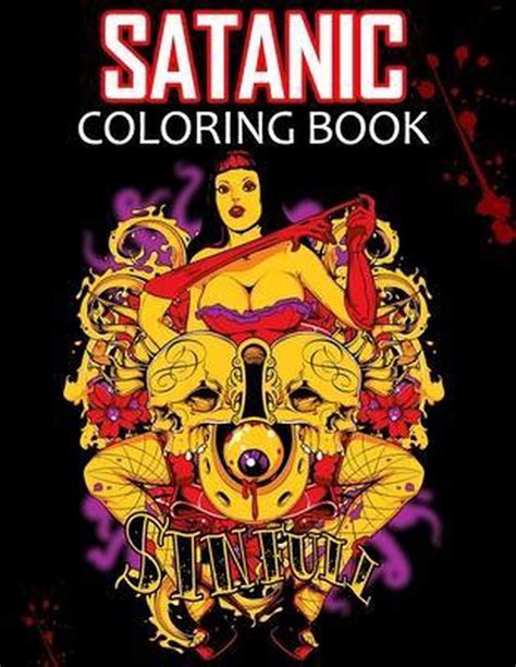 Satanic Coloring Book Majestic Visionz 9798646880704 Boeken
