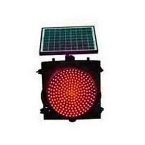 Solar Traffic Signal Blinker And Flasher Solar Red Traffic Blinker