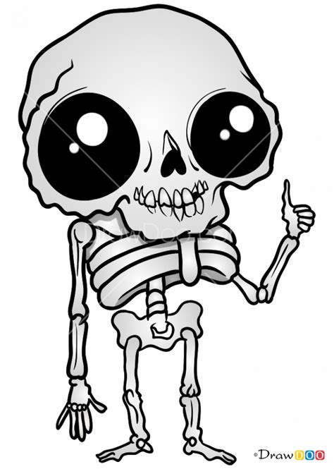 Skeletons Drawing Cartoon Clipart Full Size Clipart 2828948