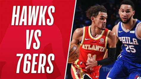 The model also says one side of. Best Moments From Hawks vs 76ers Season Series! - Winnerz ...