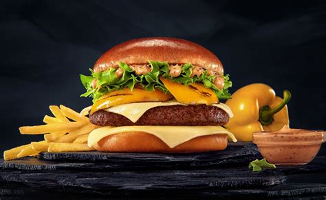 Download Still Life Food Burger Hd Wallpaper