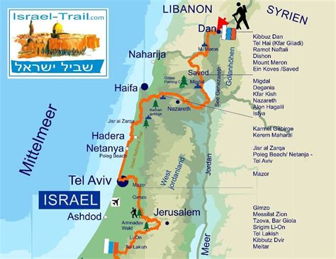 Israel National Trail — The Whole Country In One Way By Farmguests