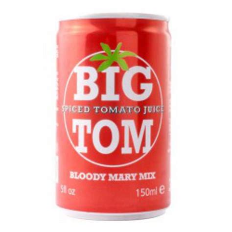 Big Tom Big Tom Spiced Tomato Juice In 150ml Can From James White