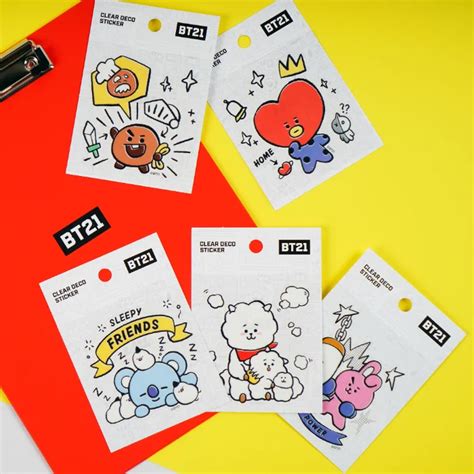 Bt Clear Deco Sticker Ver Tata Winterbear