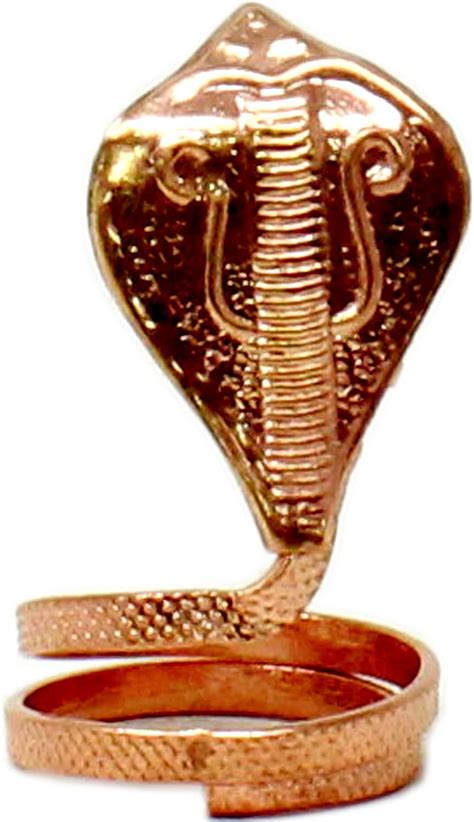 Yogic Mantra Nag Devta Shiva Linga Copper Snake Inch Approx