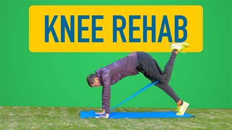 Knee Strengthening Exercises After Injury With Resistance Band Rehab