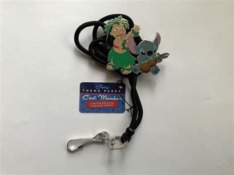 Disney DLR Cast Exclusive Limted Release Bolo Lanyard Lilo And Stitch Hula Antique Price