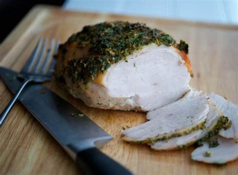 Boneless turkey roast frozen, seasoned, light and dark meat, raw 1 oz 34.0 calories 1.8 grams carbs 0.6 grams fat 5.0 grams protein. Rotisserie Style Boneless Turkey Breast | Carrie's Experimental Kitchen