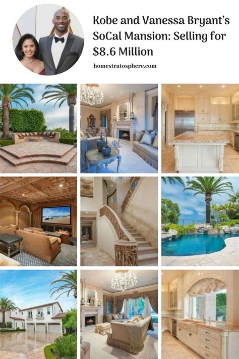 Vanessa bryant sold kobe's house #vanessabryant #kobebryant #ripkobe subscribe and share this channel. Kobe and Vanessa Bryant's SoCal Mansion: Selling for $8.6 Million | Vanessa bryant, Mansions ...