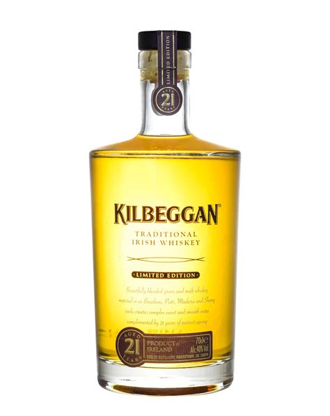 Kilbeggan 21 Years Old Irish Whiskey Musthave Malts