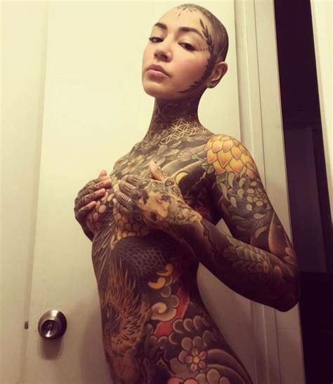 Meet The Woman Who Tattooed Herself From Head To Toe