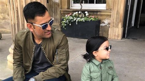 ms dhoni gets shoulder massage from daughter ziva in adorable video india today