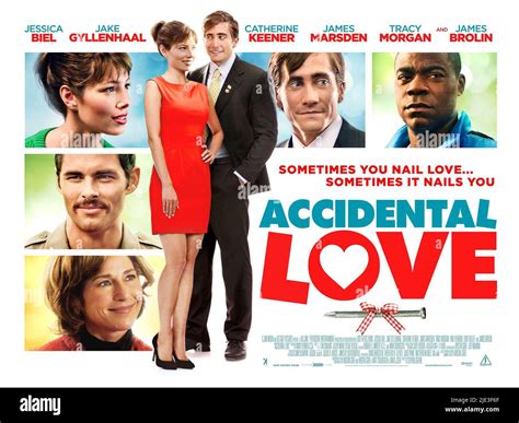 Biel Poster Accidental Love Stock Photo Alamy
