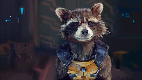 Sfondi Marvel Comics Guardiani Della Galassia Rocket Raccoon Cane Come Mammifero X
