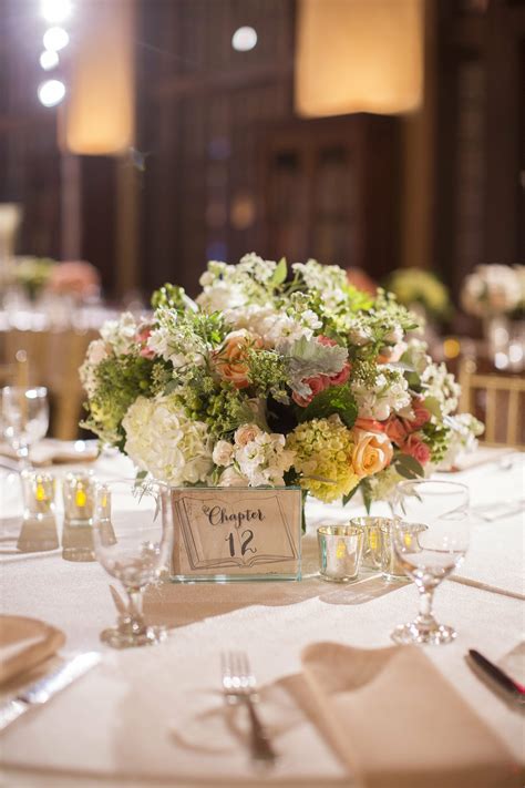White And Green Centerpieces