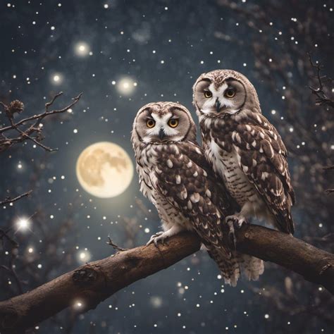 Midnight Owls Ai Generated Artwork Nightcafe Creator
