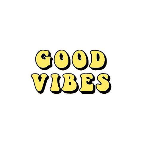 Good Vibes Tumblr Aesthetic Yellow By Maddie P Redbubble