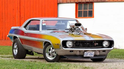 Supercharged 1969 Chevy Camaro Is A Blast From Hot Rods Past