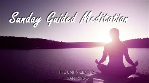 Sunday Guided Meditation Youtube