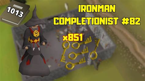 I Looted 851 Larran Keys Now Im Free Osrs Ironman Collection Log