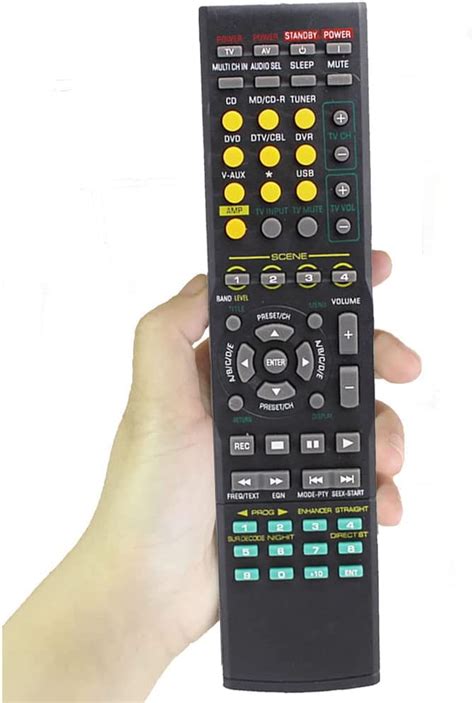 Universal Replacement Remote Controller Compatible For Yamaha Av Receiver Home Audio Rx V Rx