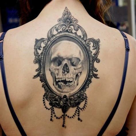 94 Skull Tattoos That Will Reveal The Badass Out Of You Border Tattoo