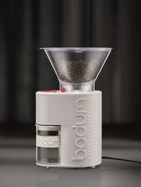 Bodum Coffee Grinder Bistro Electric White Buy Now At Cookinglife