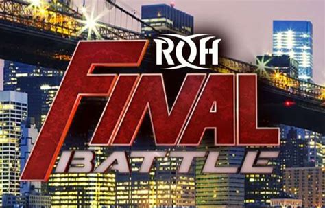 Ring Of Honor Final Battle 2019 Duración Y Cartelera Planeta Wrestling