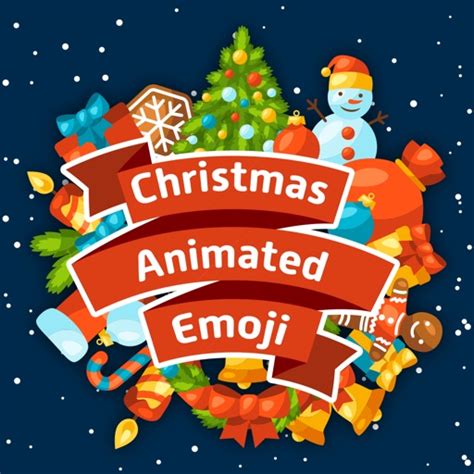 Christmas Holiday Emojis  Stickers Pack By Amit Patel