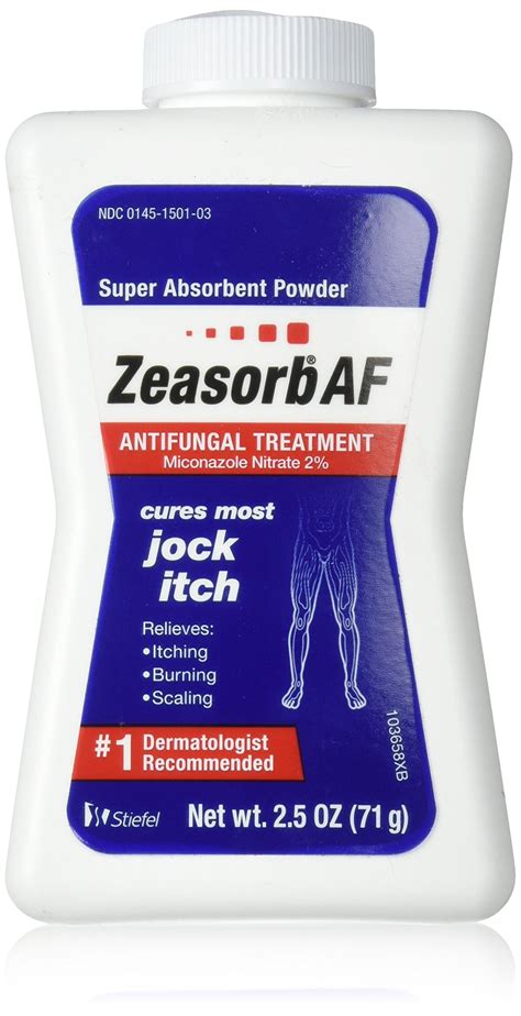 Zeasorb Super Absorbent Antifungal Treatment Powder For Jock Itch 25 Oz