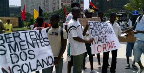 Angola Avança Na Liberdade De Expressão Mas Mantém Repressão Em Cabinda Considera A Human