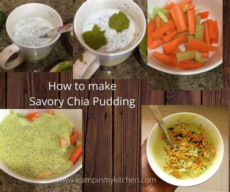 Savory Chia Pudding Savory Breakfast Pudding I Camp In My Kitchen