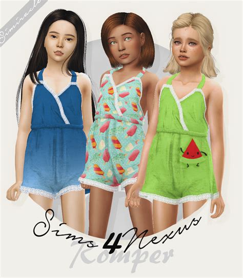 Simfileshare Sims 4 Toddler Sims 4 Cc Kids Clothing Sims