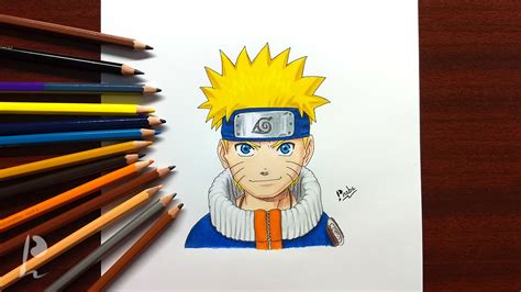 In This Video I Show You How To Draw Naruto Uzumaki From Naruto Anime