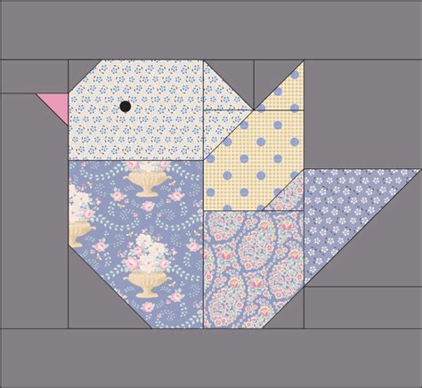Free Patterns Tildas World Bird Quilt Blocks Patchwork Quilt