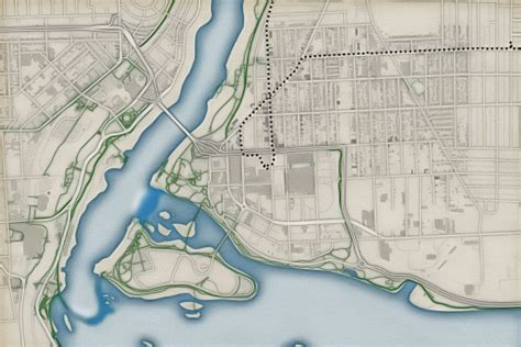 A Simple Map Of Niagara Falls Steve Spindler