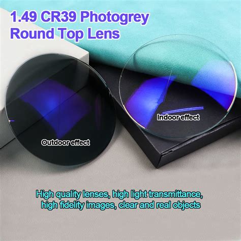 1 49 Cr39 Uv400 Uc Hc Hmc Shmc Bifocal Lens Flat Top Optical Photochromic Ophthalmic Lens