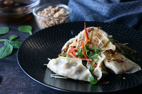 Vegetarian Chinese Dumplings Asian Inspirations