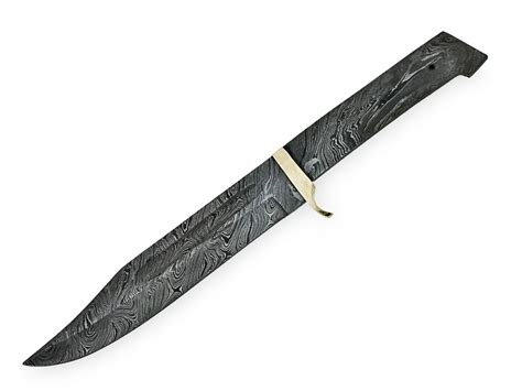 Knife Supplies Damascus Blank Blades Damascus Hunter Knife